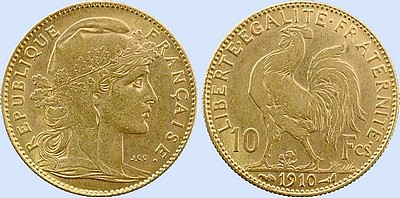 10 Francs COQ